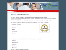 Tablet Screenshot of adslaminaire-usa.com